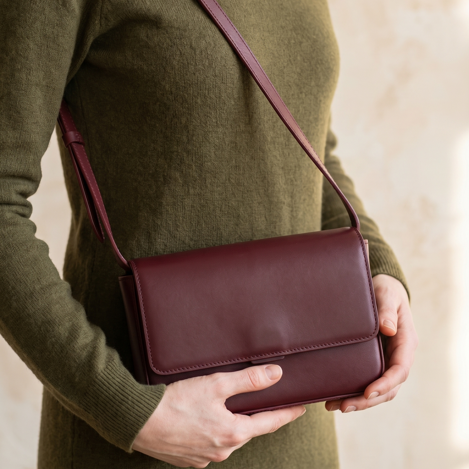 Box Crossbody